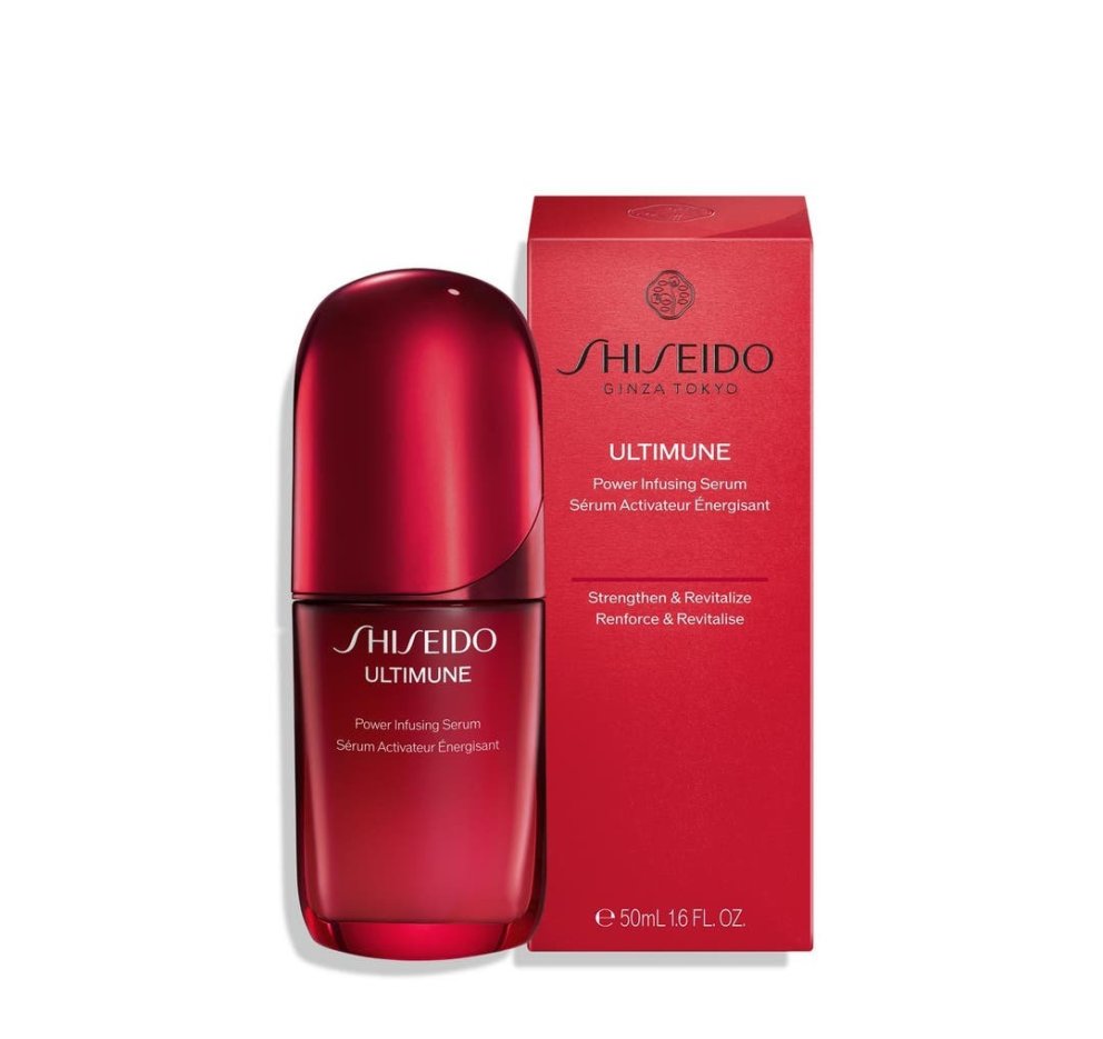 Ultimune Power Infusing serumið fæst í Hagkaup, Tax Free verð: 30 ml - 13.304 kr. 50 ml - 17.336 kr. og 75 ml - 20.159 kr.