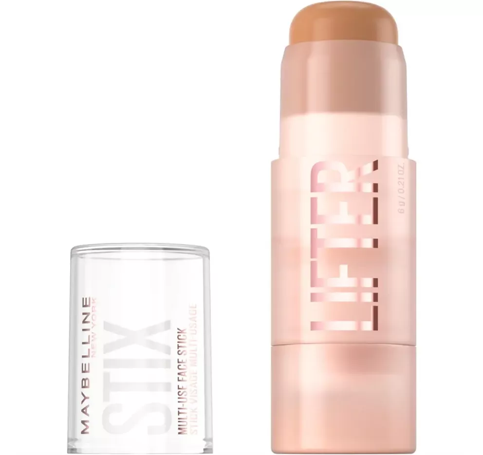 Lifter Stix Multi Use Face Stick - Farðastifti, en ég nota dekkri litina til þess að fá fallega náttúrulega hlýju á andlitið, eins og kremkennt sólarpúður. Hagkaup, 3.199 kr.