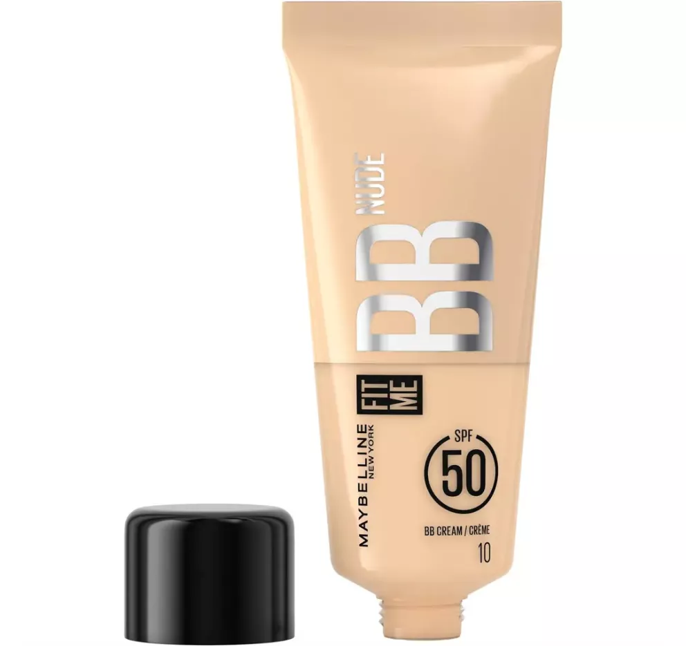 Fit Me Nude BB Cream - Létt BB krem sem gefur náttúrulega þekju og ljómandi og fallega áferð. Hagkaup, 2.299 kr.