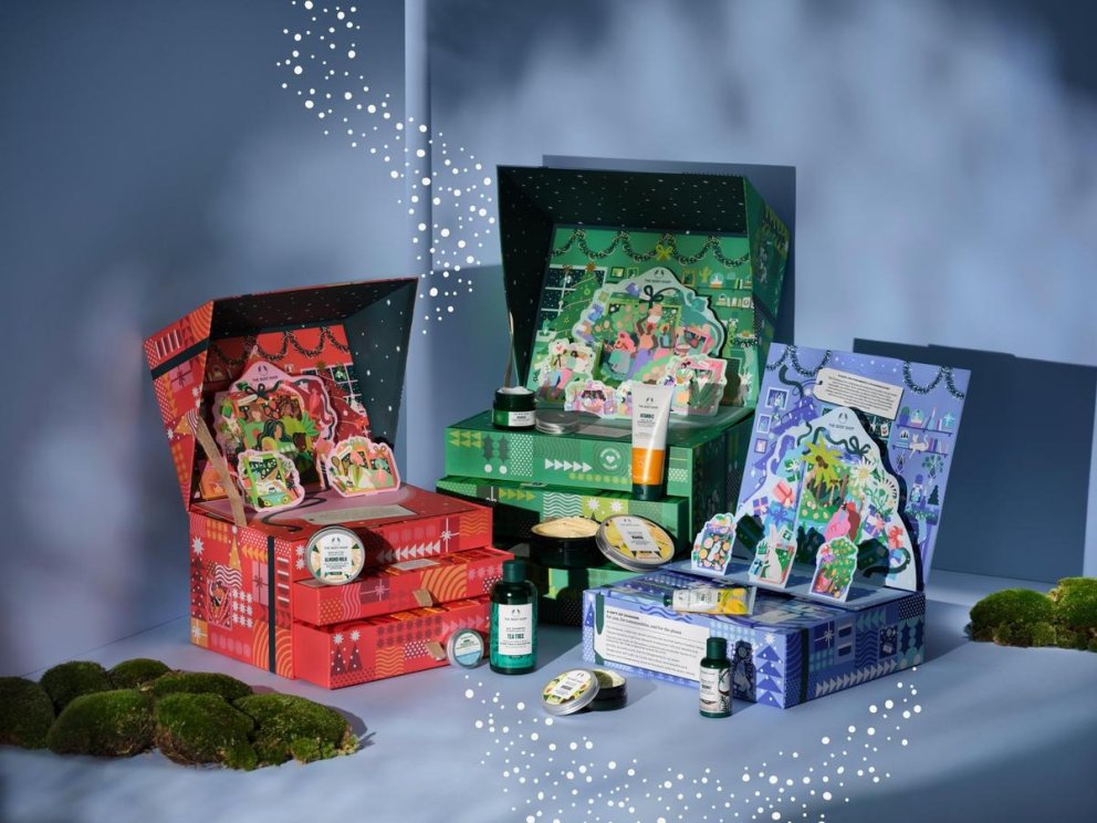 25% afsláttur af öllum vörum hjá The Body Shop. Aðventudagatal, fullt verð: 17.990 kr.