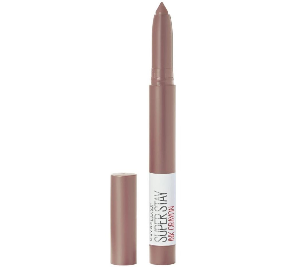 Superstay Ink Crayon er varalitur í blýantsformi sem endist einstaklega vel. Trust Your Gut er ekta litur til að stækka varirnar með. Hagkaup, 1.999 kr.