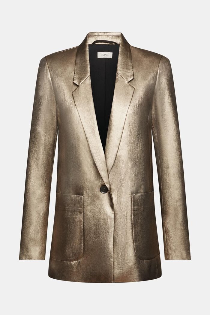 Gulllitaður blazer úr Esprit, 20.246 kr. (25% af öllu)