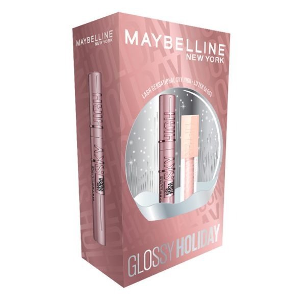 Bæði Sky High-maskarinn og Lifter-glossin frá Maybelline hafa slegið í gegn á TikTok. Við mælum 100% með! Frábær gjöf fyrir konur á öllum aldri. Lyfja, 2.669 kr.