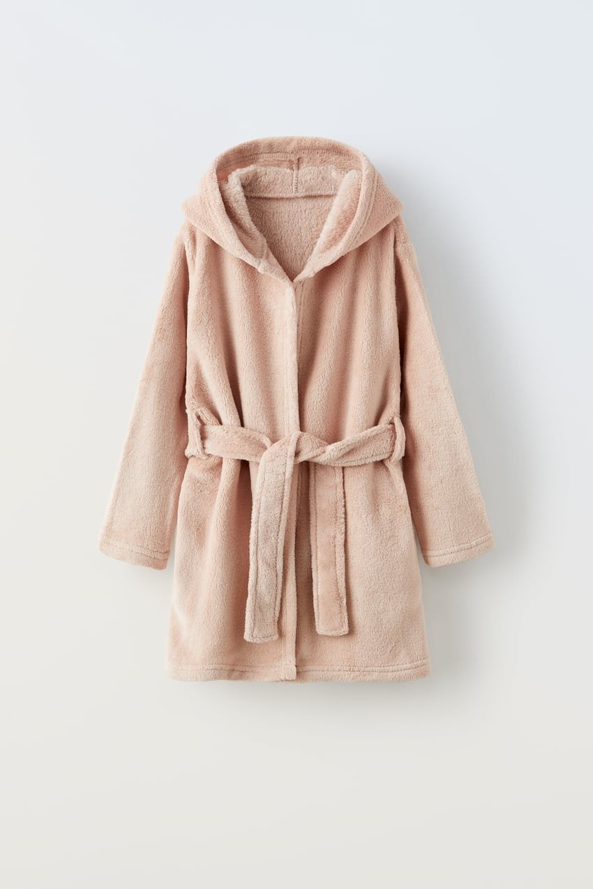 Mjúkur flíssloppur, Zara, 4.495 kr.
