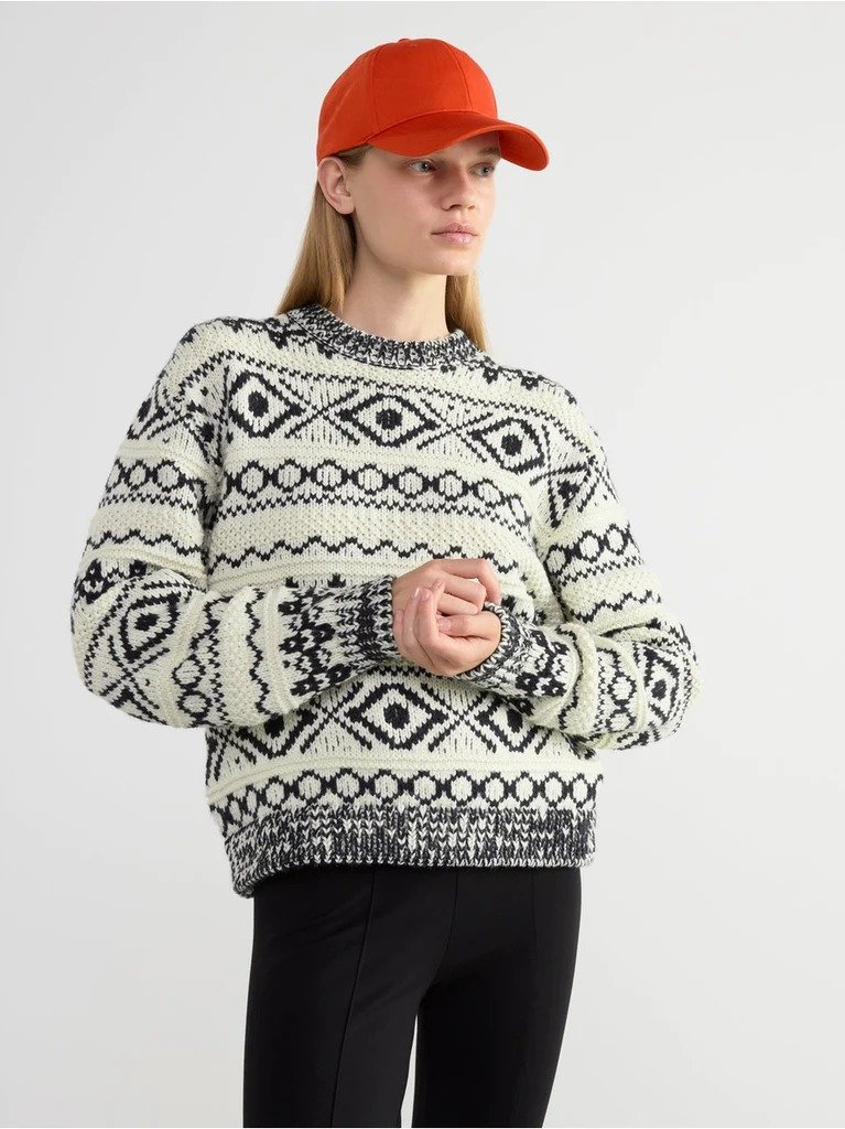 Skemmtilega retró peysa í „Après-ski„-stíl, Lindex, 5.000 kr.