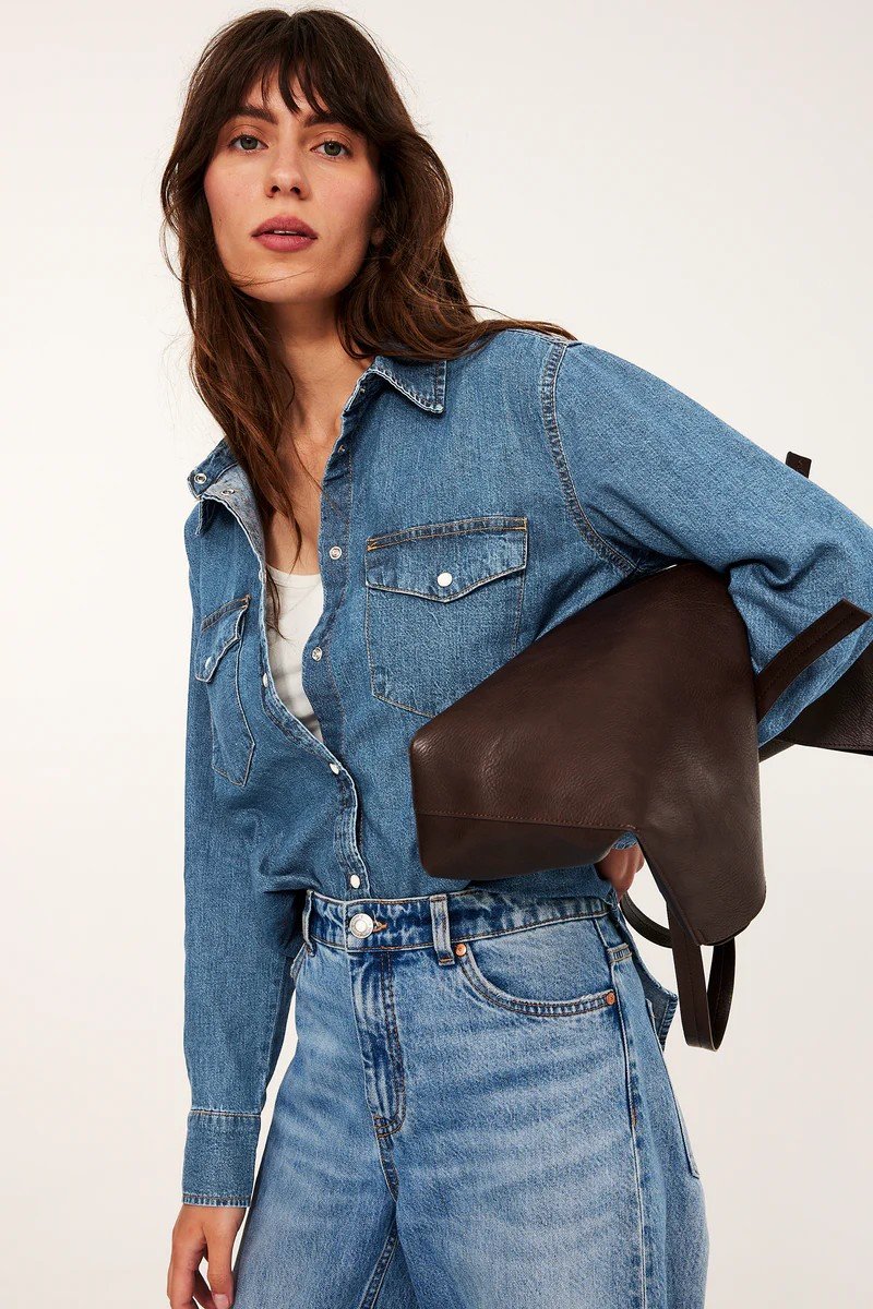 Kanadíski tux-inn klikkar ekki! Gallaskyrta, Kappahl, 6.999 kr.