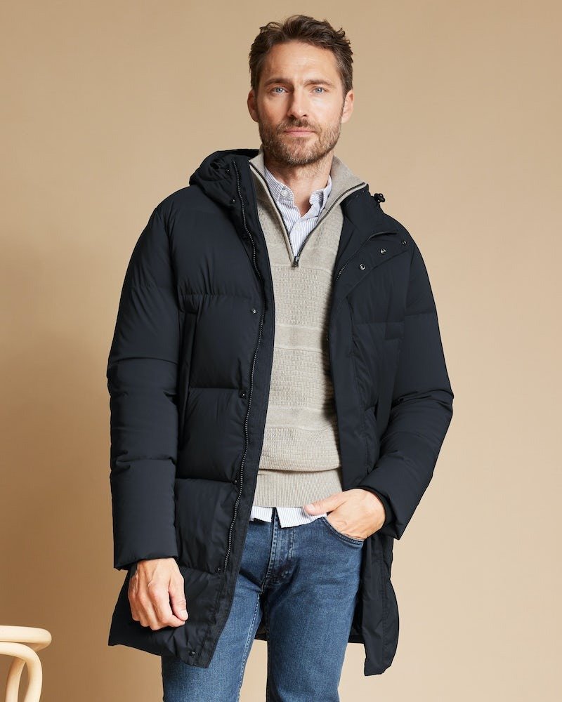 Dressmann og Dressmann XL eru með 20% af öllu! Þessi dúnúlpa kæmi sér vel í vetur.