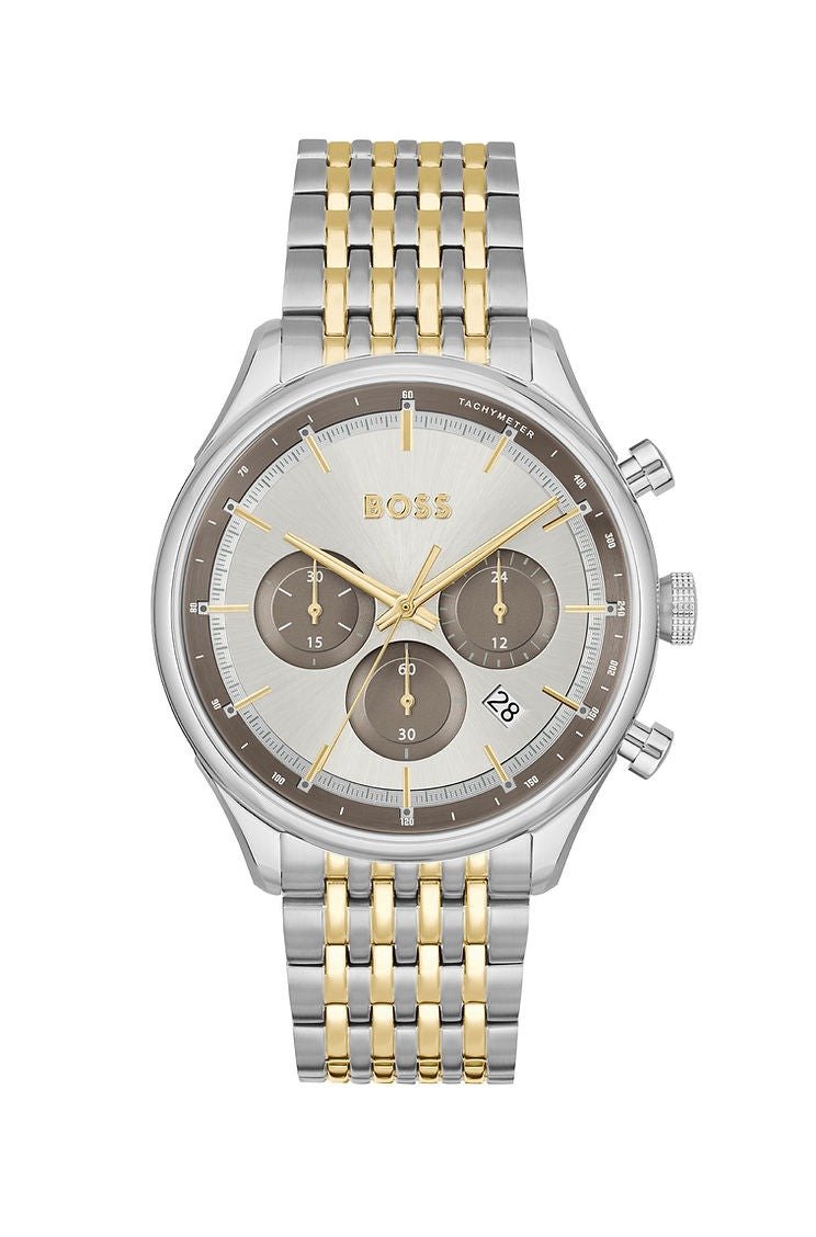 Silfur og gull-dásemd frá Hugo Boss, Meba, 77.900 kr.