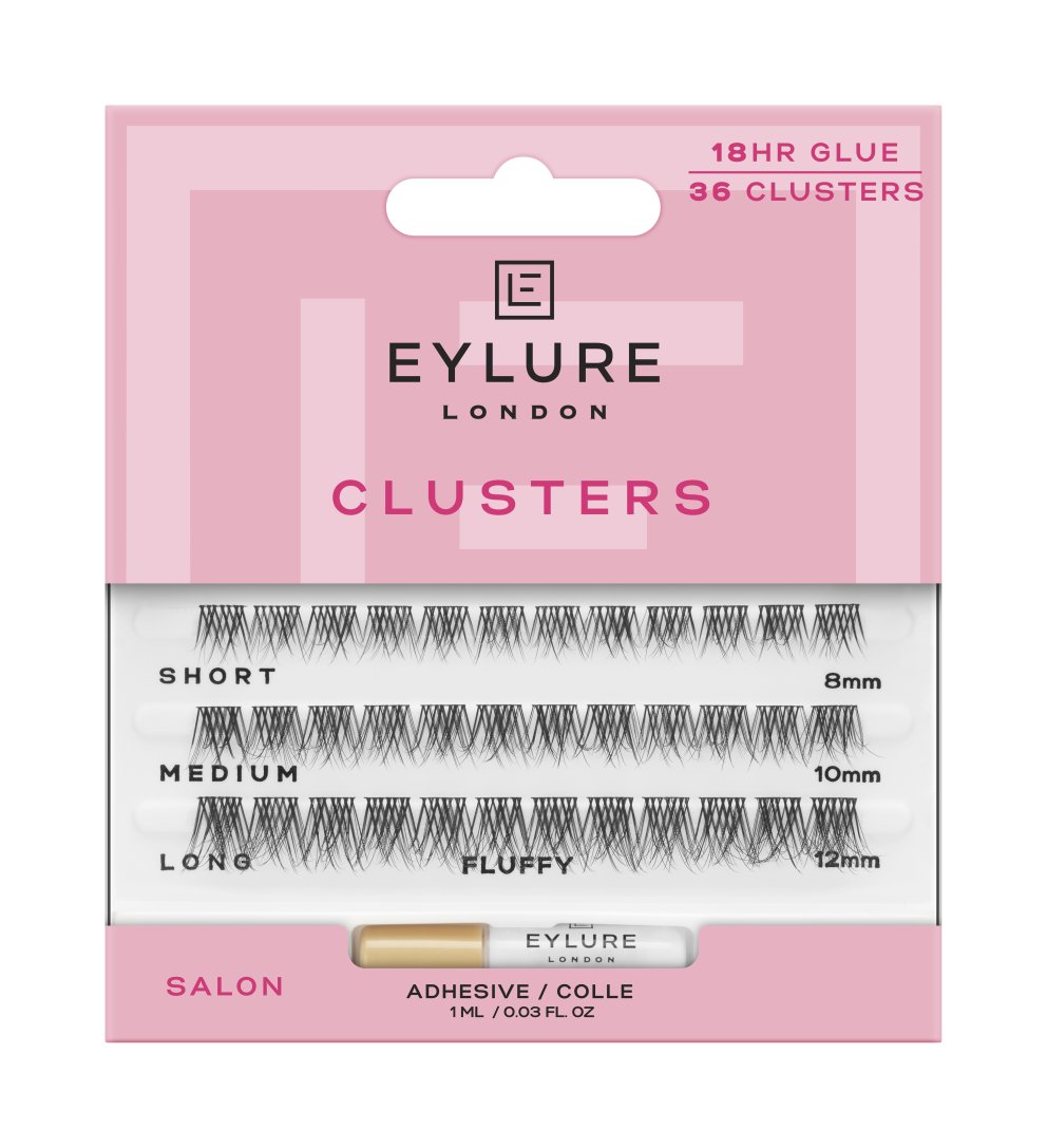 Búðu til þín eigin sérhönnuðu augnhár með „fluffy cluster“ aughárunum frá Eyelure. Þessi eru fullkomin fyrir notkun á efri eða neðri augnhárum og gera þér kleift að hanna þinn eigin stíl. Hagkaup, 1.208 kr.
