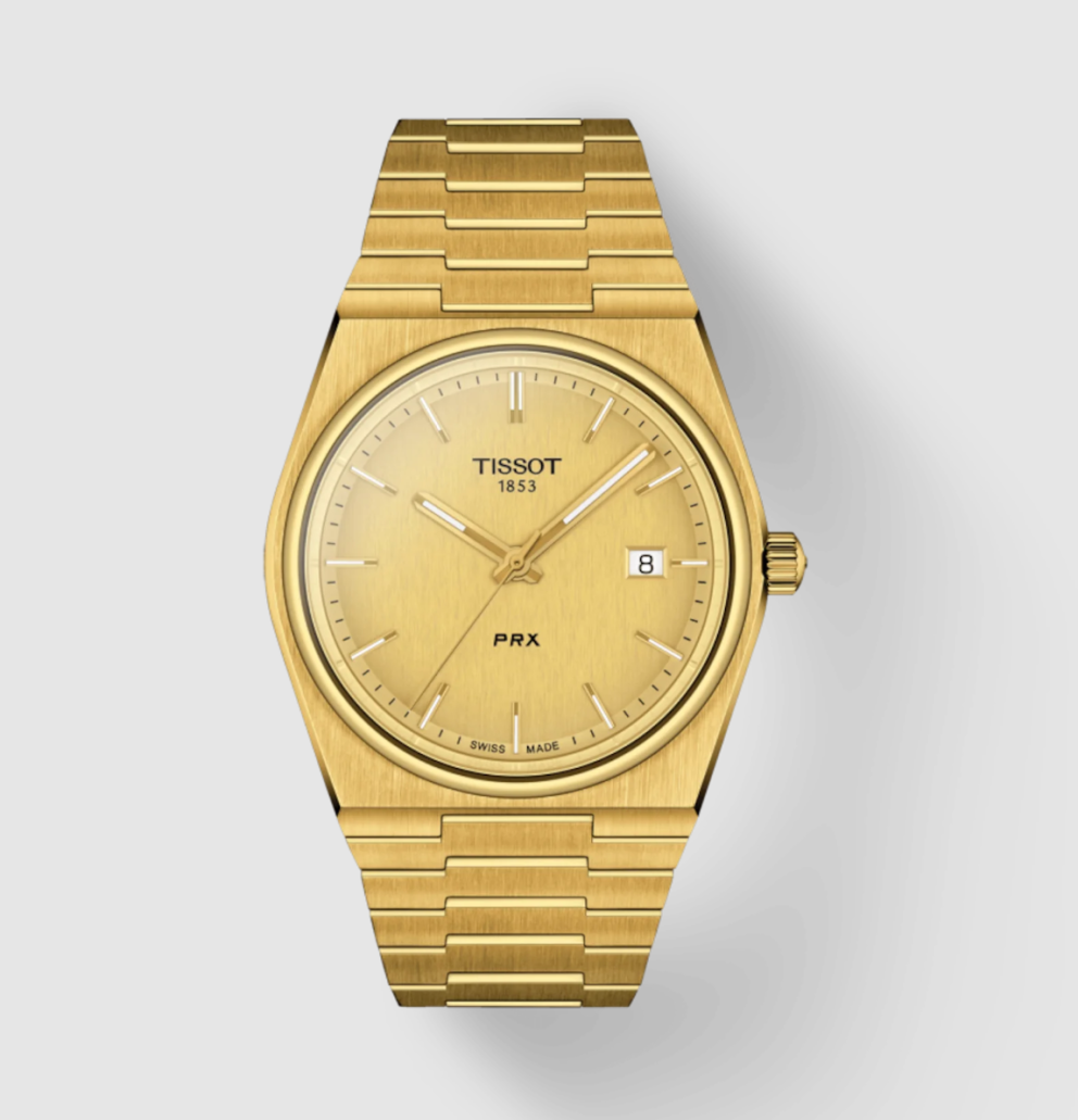 Gullið gleður og eldist vel. Geggjað úr frá Tissot, Meba, 88.900 kr.