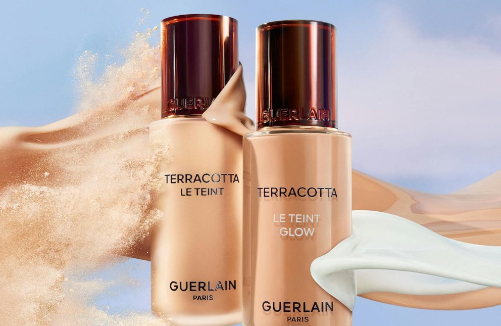 Upprunalegi Le Teint frá Terracotta og Le Teint Glow, sem er ljómandi útgáfa.