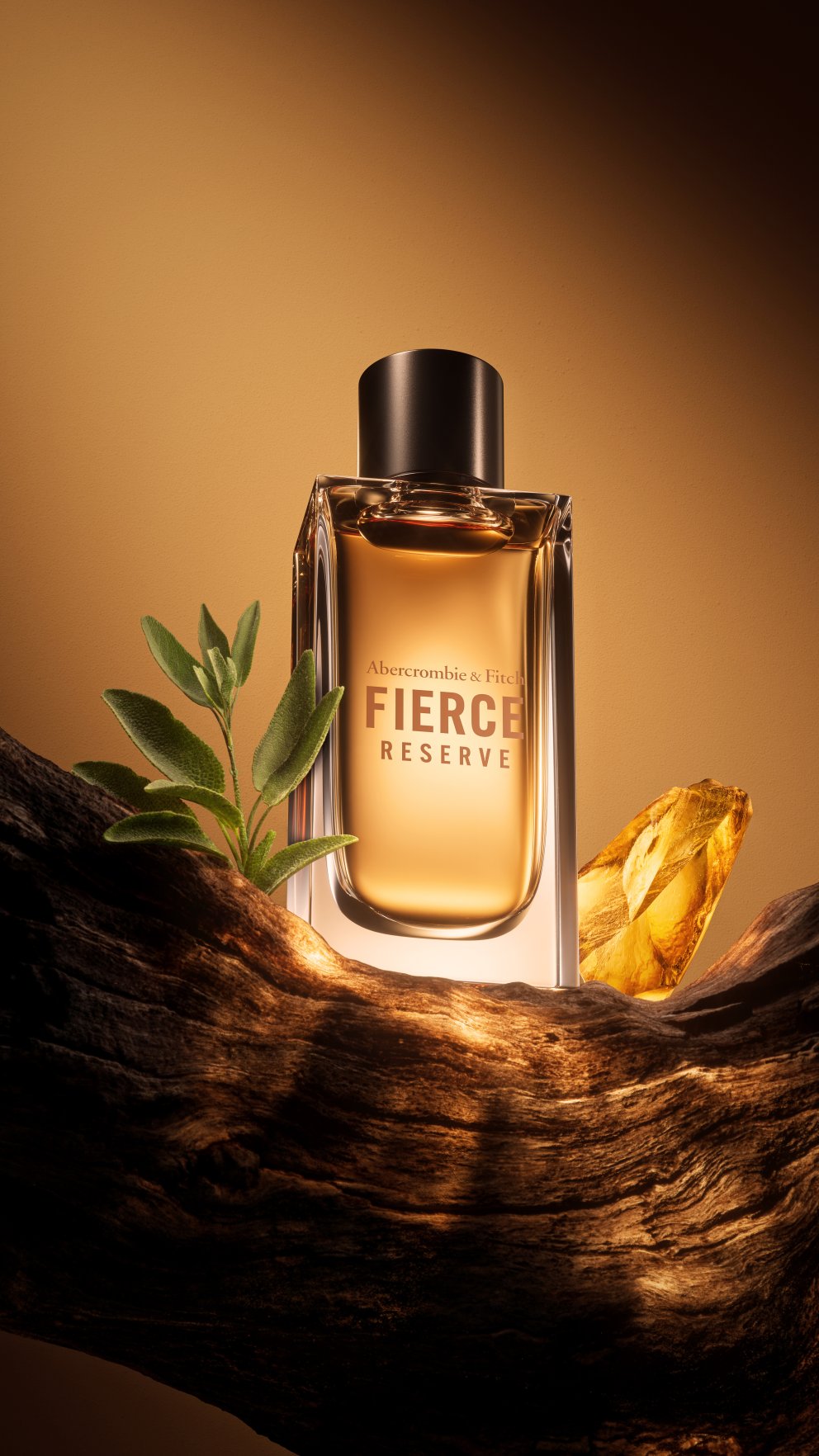 Fierce Reserve frá Abercrombie & Fitch Fierce blandar saman villtri salvíu, þroskuðu leðri og eikartunnuviskíi með keim af fersku amber. Hagkaup, 8.466 kr.