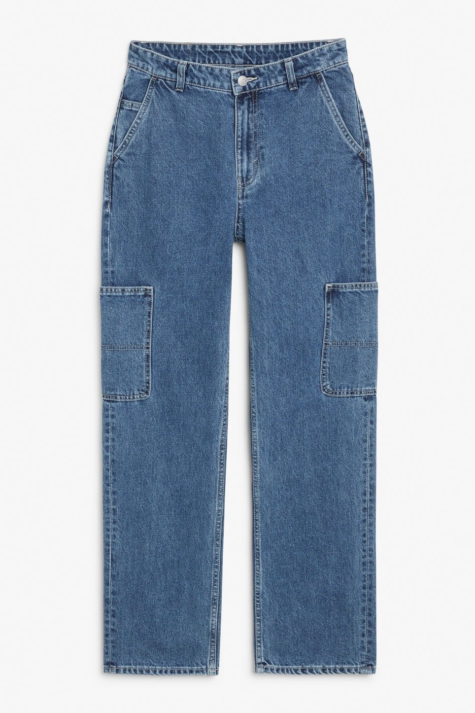 Riki Blue Utility Jeans, Monki, Smáralind.