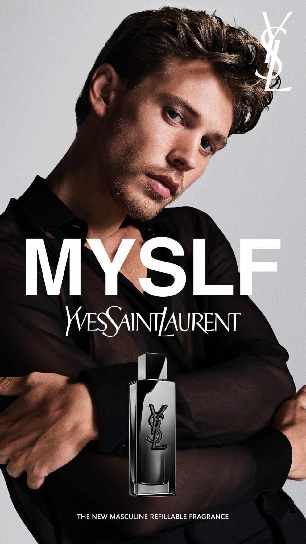 Hollywood-stjarnan Austin Butler er nýtt andlit glænýja rakspírans Myslf frá Yves Saint Laurent sem var að detta í verslanir. Þeir sem fíla Bottled frá Boss, One Million frá Paco Rabanne og Sauvage frá Dior eiga eftir að elska þennan!