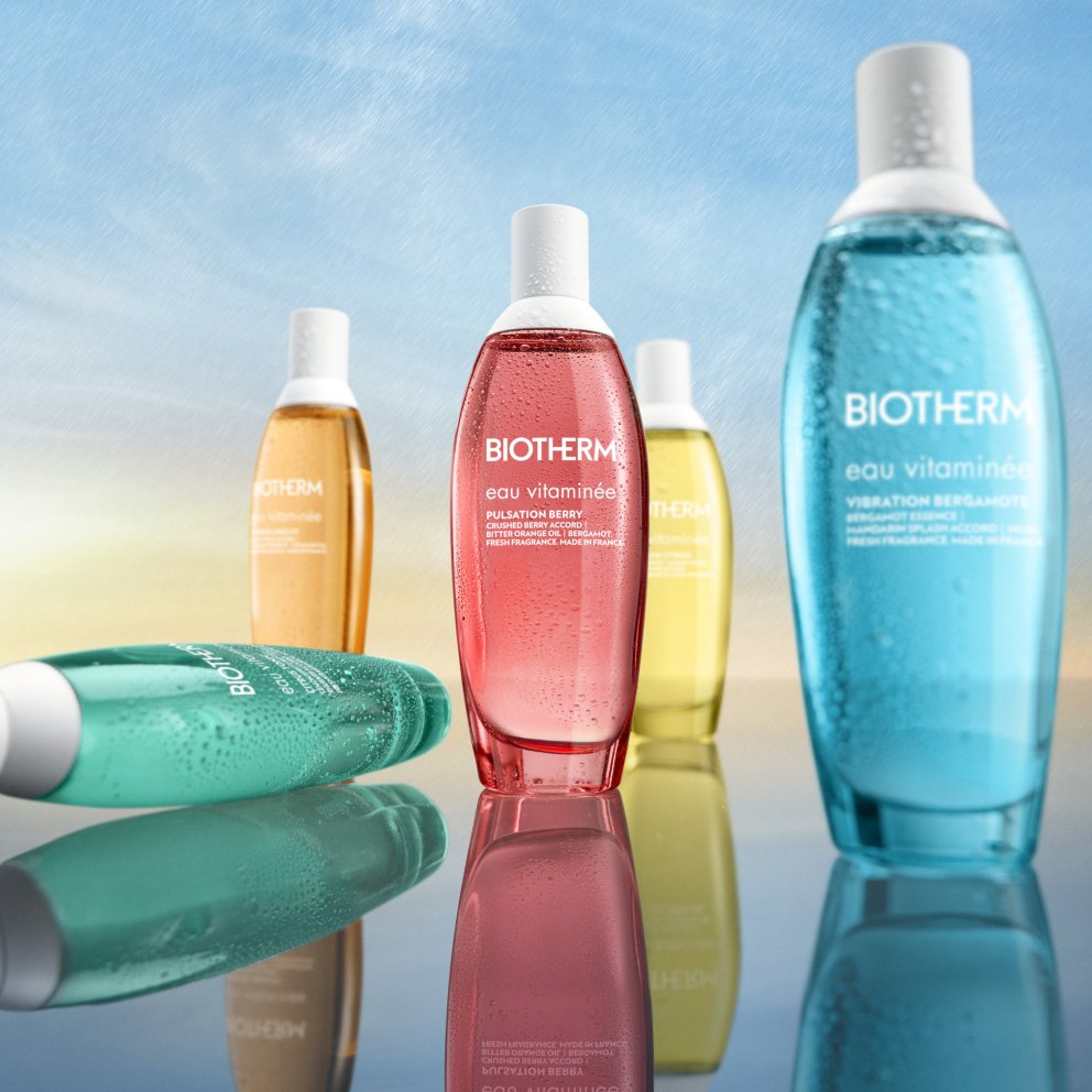 Biotherm ilmirnir koma skemmtileg á óvart og eru mjög frískandi en merkið er á 25% afslætti þessa dagana. Hagkaup, 4.874 kr.