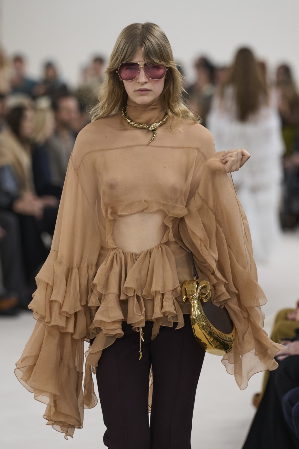 Pífur galore hjá Chloé.