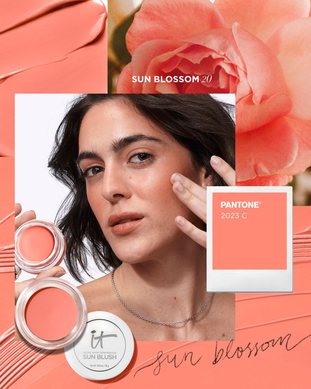 Glow With Confidence frá It Cosmetics er kinnalitur og sólarpúður í einni vöru sem einfaldar förðunarrútínuna þína með auðblandanlegum lit sem gefur sólkyssta áferð og ljóma. Hagkaup, 5.321 kr.