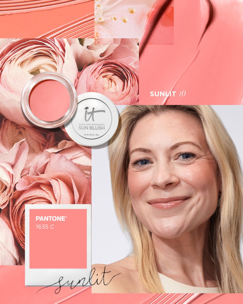 Sunlit er svooo fallegur litur og gefur einstaklega ljómandi og náttúrulega áferð á epli kinnanna. Hagkaup, 5.321 kr.