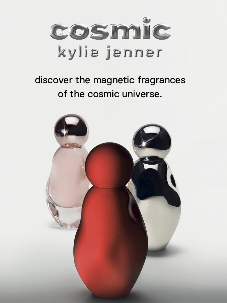 Cosmic Kylie Jenner Intense Eau de Parfum er sá þriðju í röðinni frá Kylie en ilmirnir fást í Hagkaup, Smáralind.
