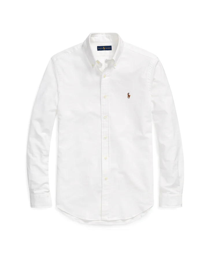 
Hvíta skyrtan hentar sem beisik undirlag fyrir hvaða klæðnað sem er. Þú getur ekki klikkað með einni klassískri frá Ralph Lauren. Herragarðurinn, 22.980 kr.

