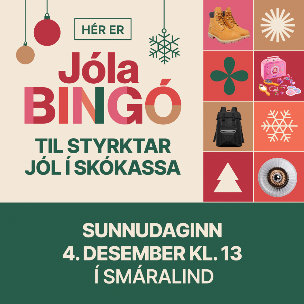 Bingóspjald, Snúran, 1.000 kr.