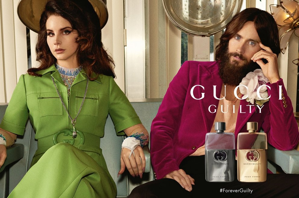 Lana Del Rey og Jared Leto fyrir Gucci Guilty.