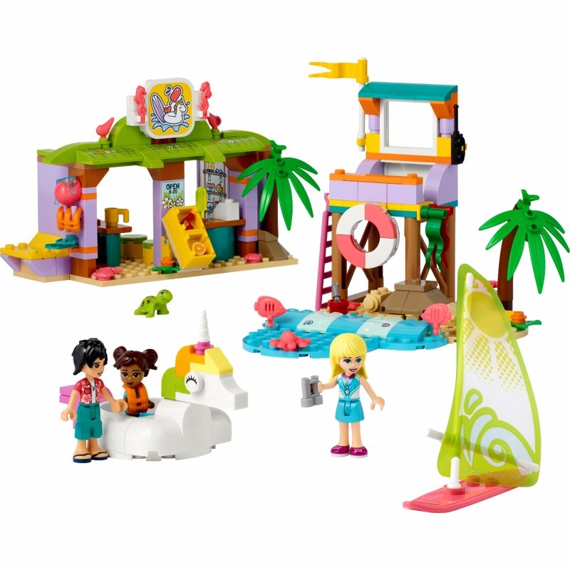 Lego Friends, sjóbrettaströndin. Kubbabúðin, 5.999 kr.