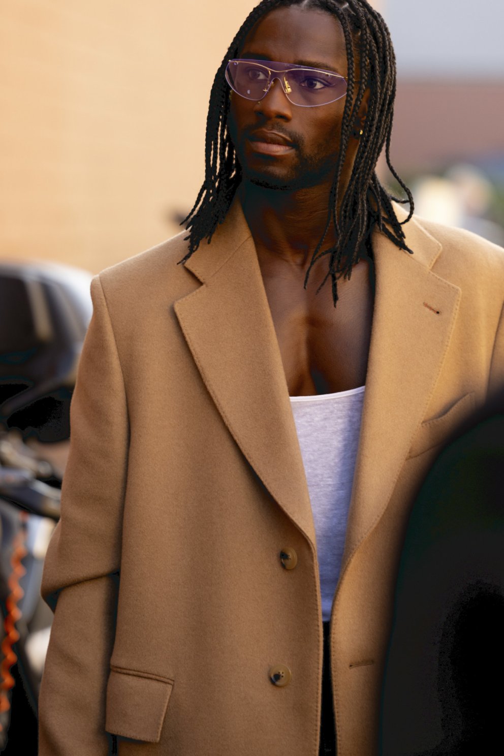 Þú færð alltaf tískuprik í kladdann ef þú fjárfestir í kamellituðum frakka.