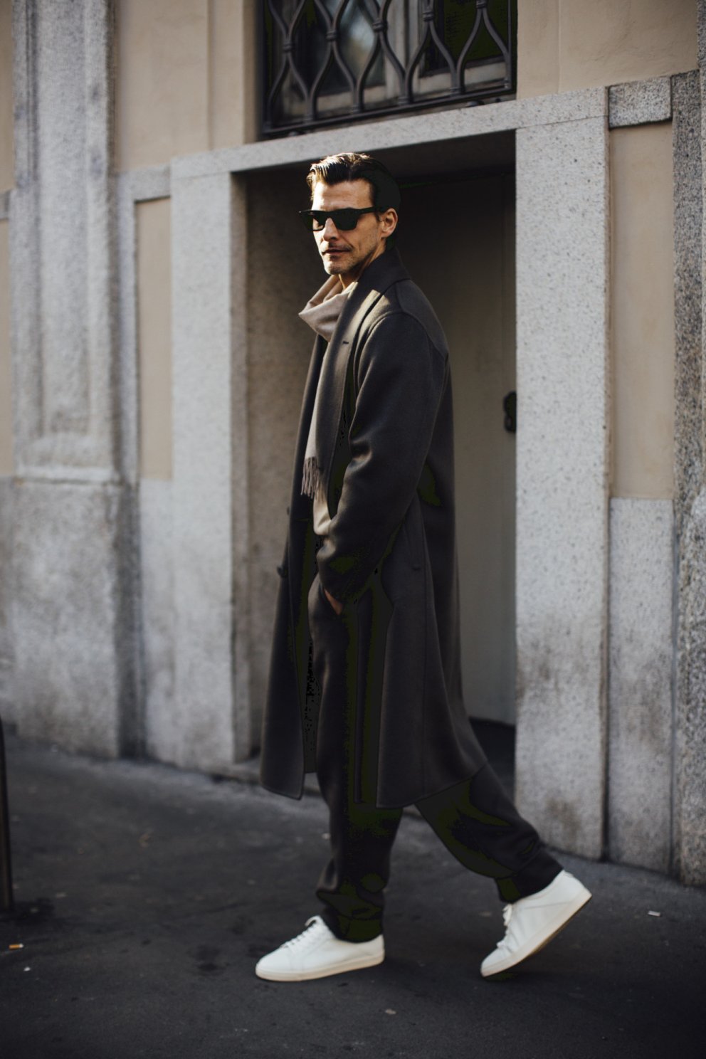 Johannes Huebl stígur ekki feilnótu þegar kemur að tískunni.