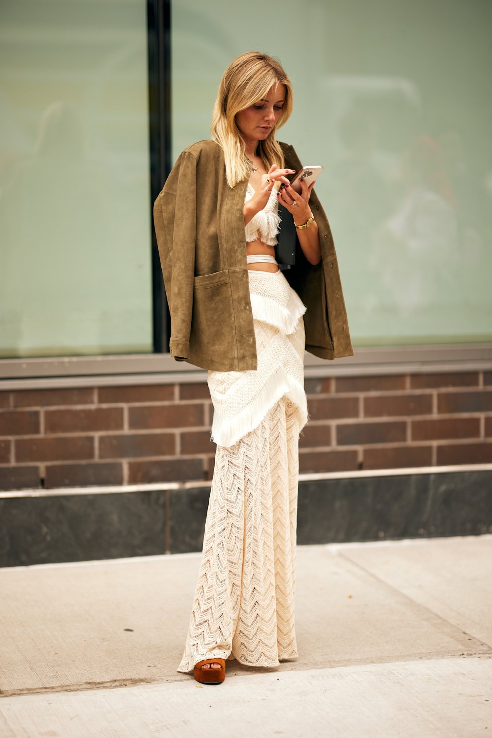 Götutískan í New York.