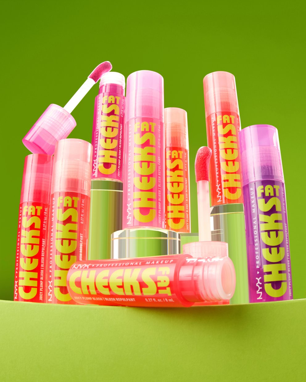 Hér má sjá litaúrvalið.