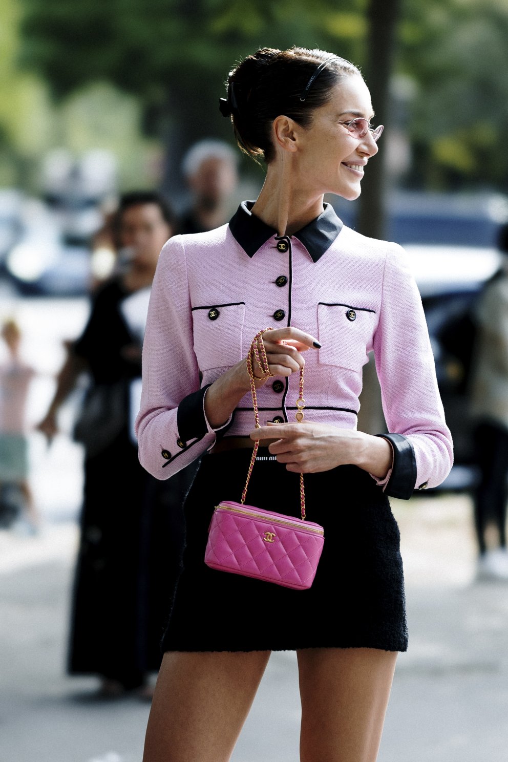 Svolítið kjút Chanel-númer í anda Barbie-stílsins sem verður án efa áberandi á næstunni í tilefni Barbie-myndarinnar.