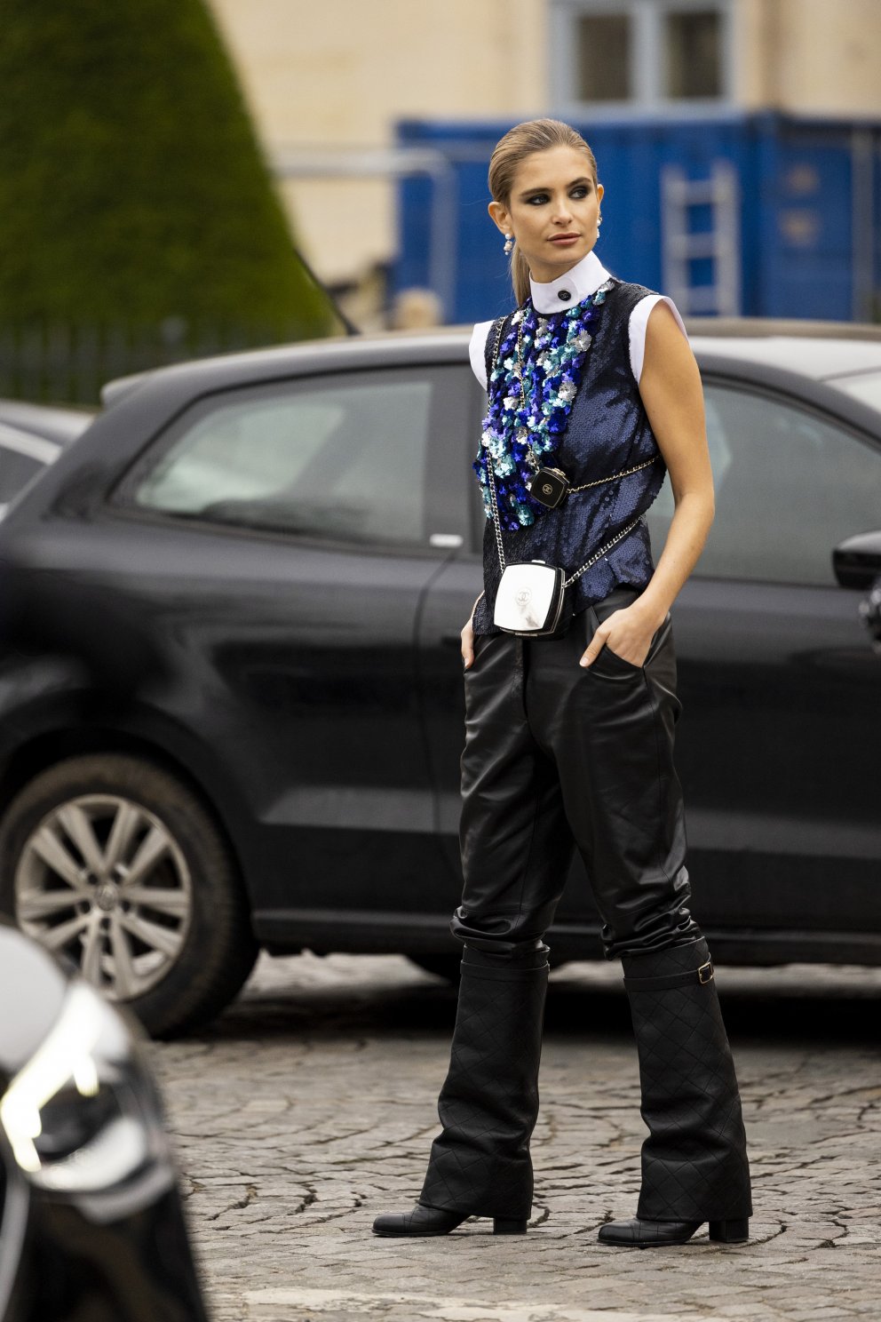 Skemmtilegt Chanel-dress.
