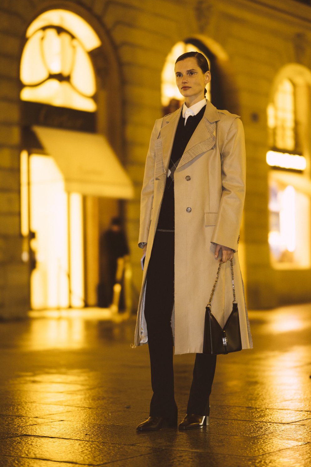 Model off duty-lúkkið.