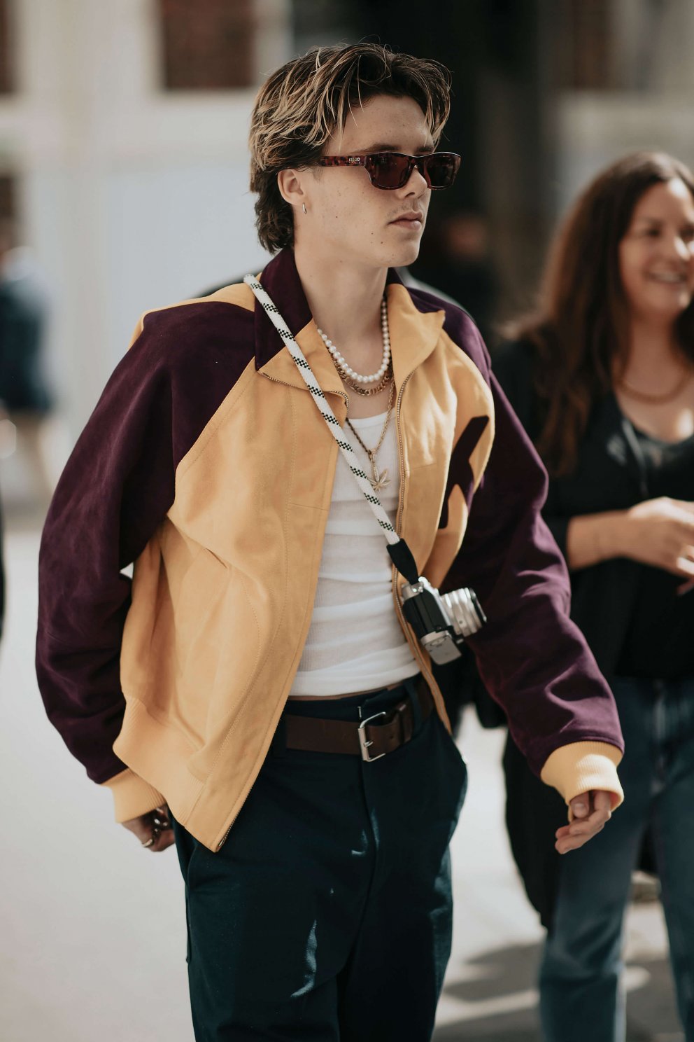 Litli Beckham tilbúinn á tískusjó.