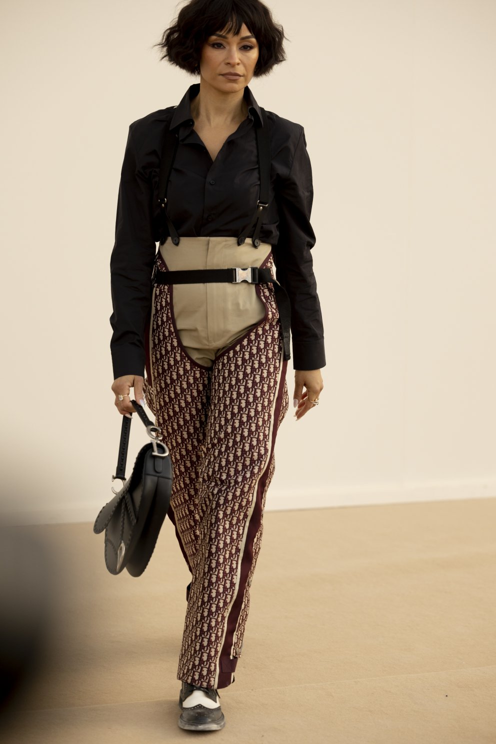 Klippingin kemur einnig vel út með svona grafískari línum og tjásutoppi.