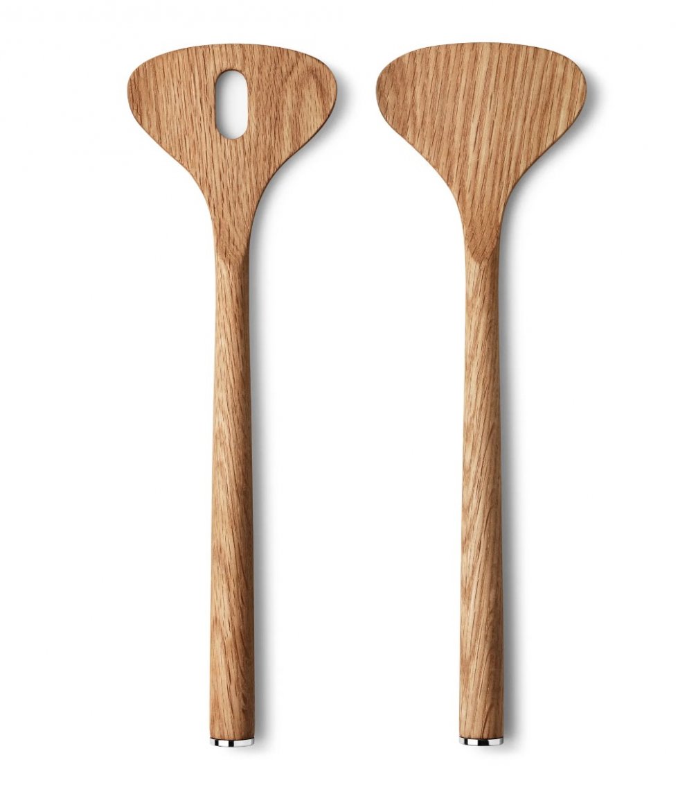 Salatáhöld úr eik frá Georg Jensen, Líf og list, 8.980 kr.