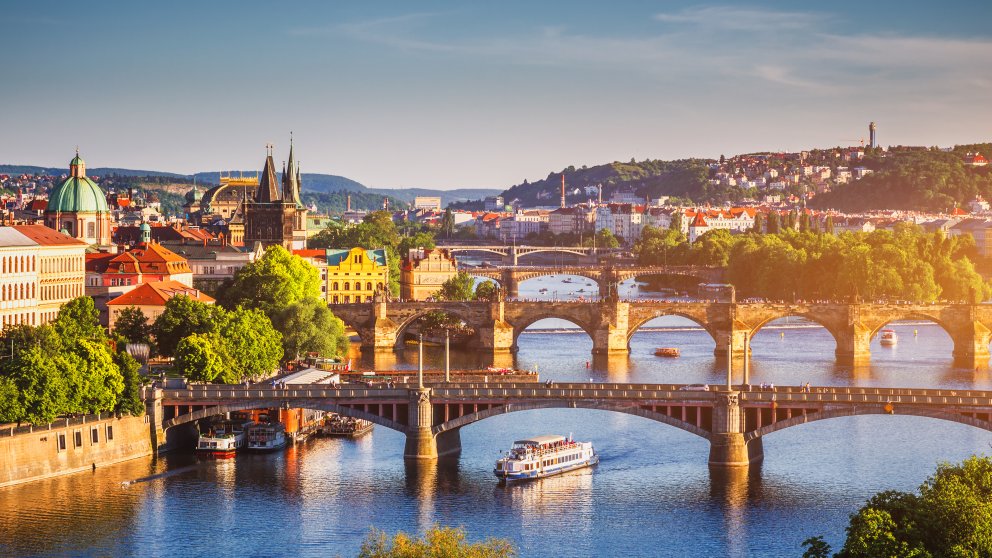 Ferð til Prag í kringum aldamótin stendur upp úr hjá Steingerði.