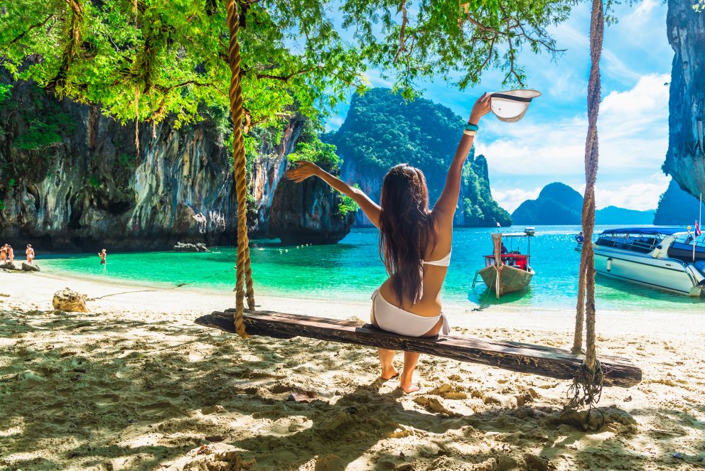 Phuket í Taílandi er í uppáhaldi hjá Gretu Salóme.