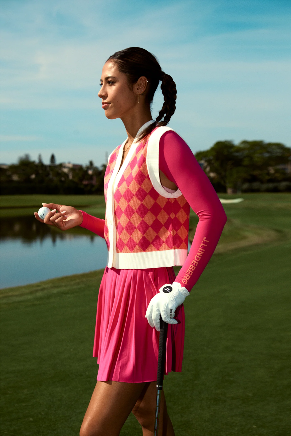 Hversu gaman væri að klæðast þessu dressi á golfvellinum í sumar?