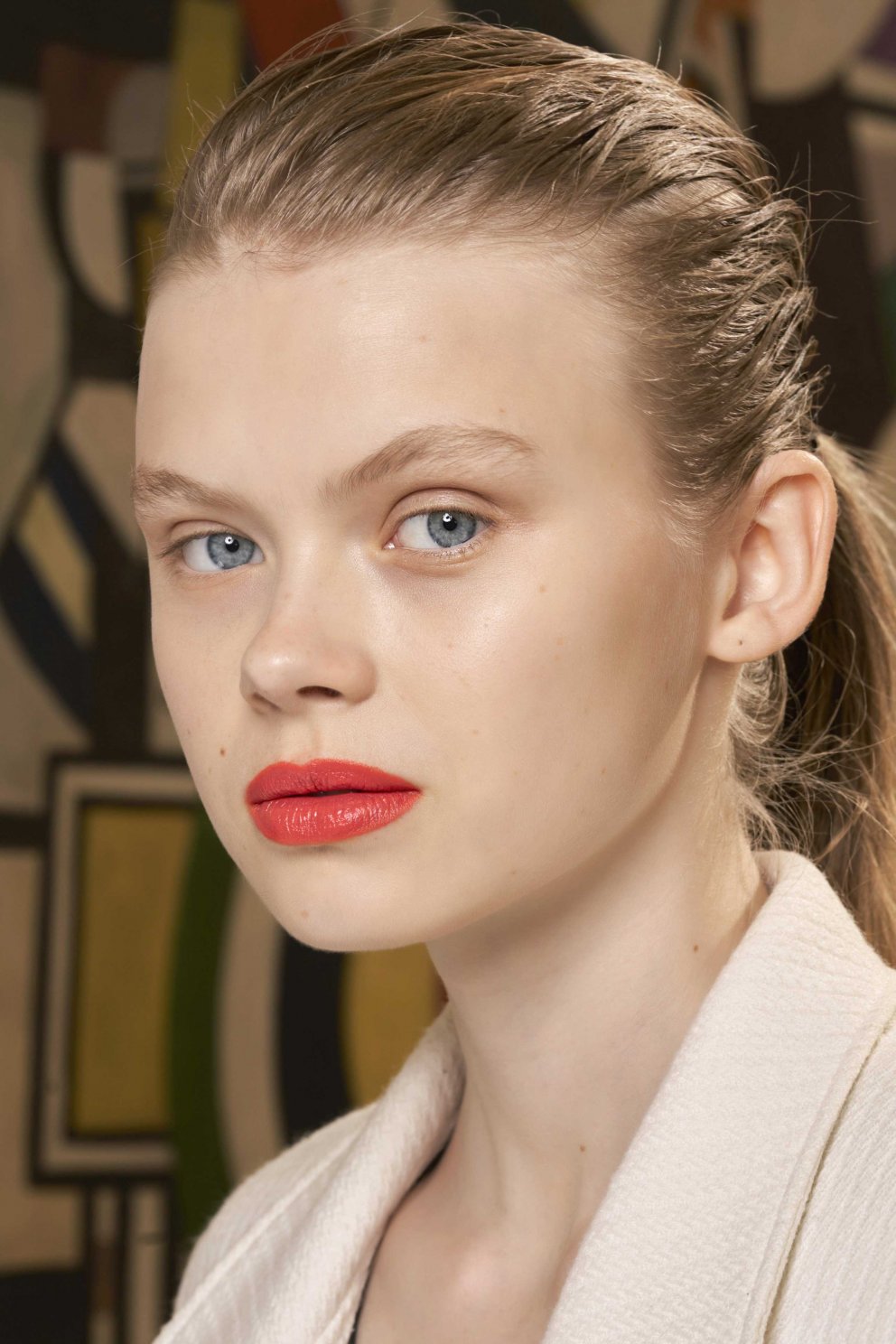Giambattista Valli var einstaklega mínimalískt og chic.