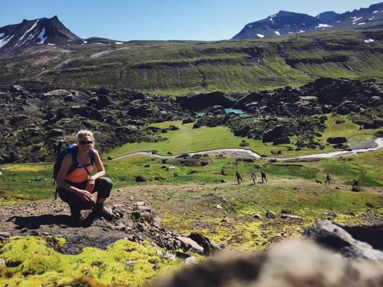 Stórurð er einn stórfenglegasti staður landsins að mati Ragnhildar. 