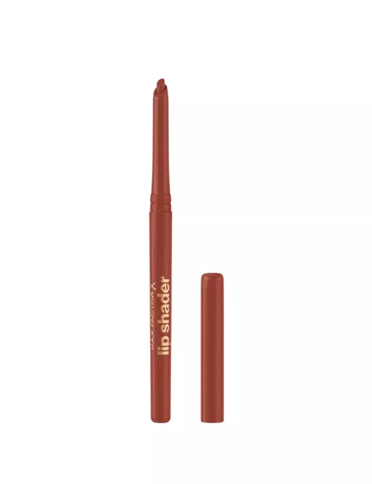 Max Factor Calorie Lip Shader er varablýantur sem mótar varinar vel og formúlan er mjög endingargóð. Mælum með litnum Coffie. Hagkaup, 3.199 kr.
