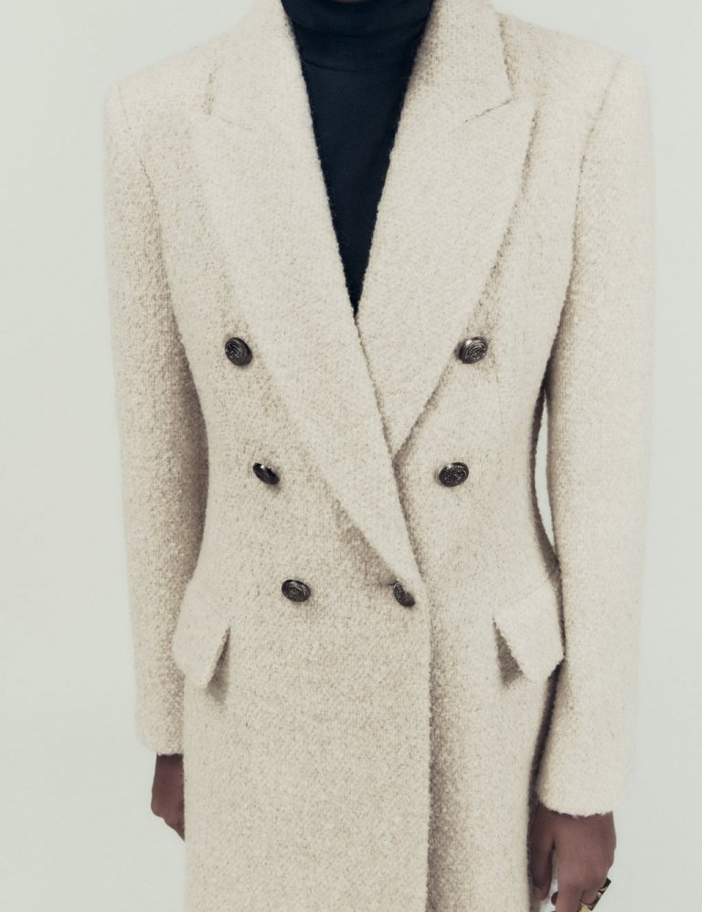 Góður á kaldari dögum. Blazer úr ullarblöndu, Zara, 14.995 kr.