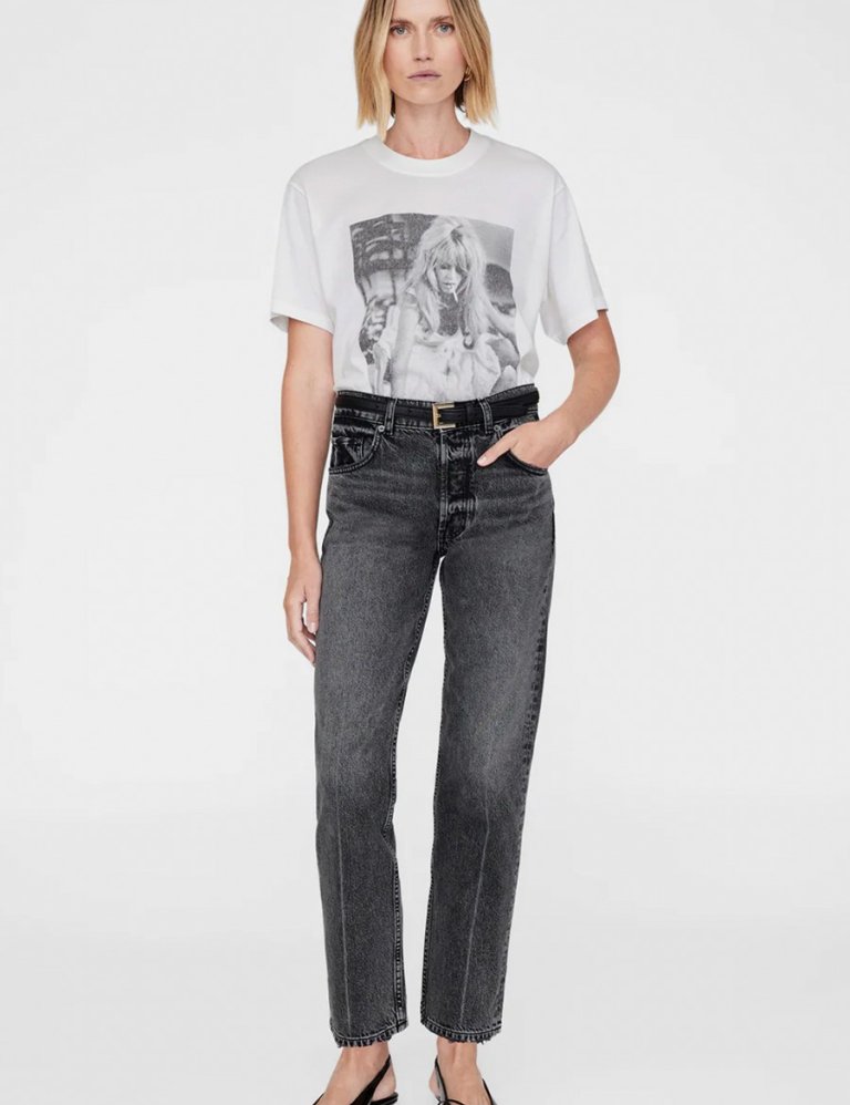 Brigitte Bardot stuttermabolur frá Anine Bing, Mathilda, 15.992 kr.