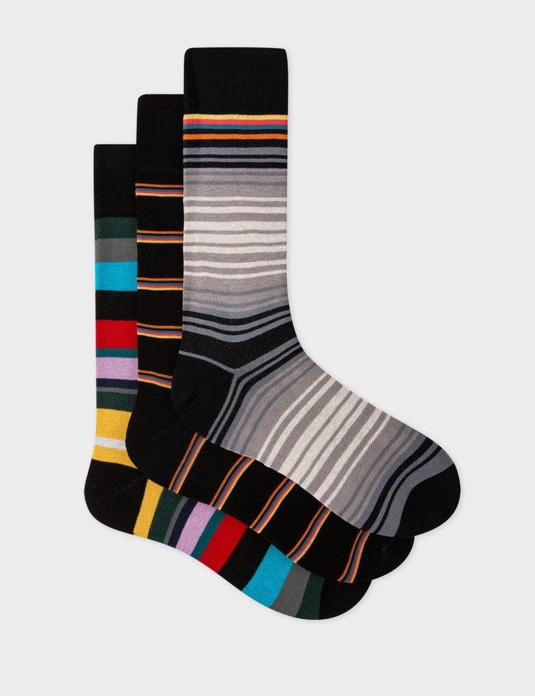 Paul Smith-sokkar, 3 saman í pakka, Kultur Menn, 10.995 kr.