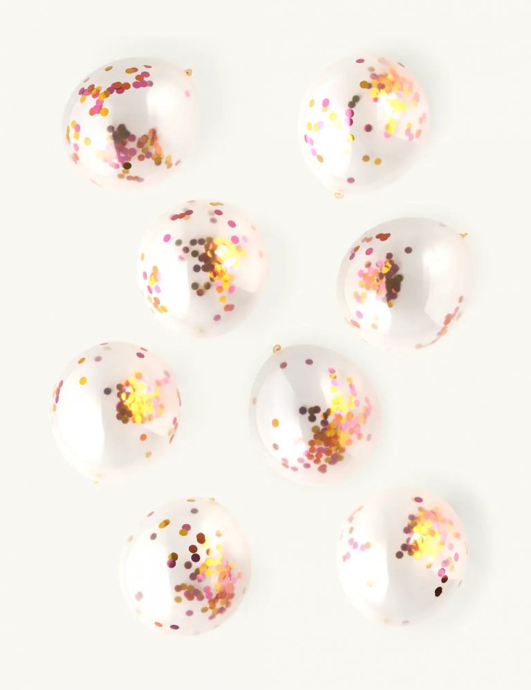 6 Confetti-blöðrur, Söstrene Grene, 432 kr.