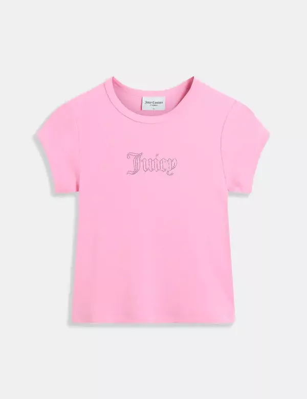 Hvað er meira aldamóta en Juicy-bolur skreyttur semalíusteinum? Galleri 17, 7.995 kr.