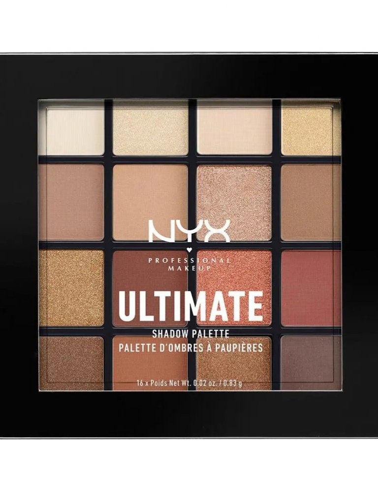 Ultimate-palletta frá NYX í Warm Neutrals, Hagkaup, 4.395 kr.