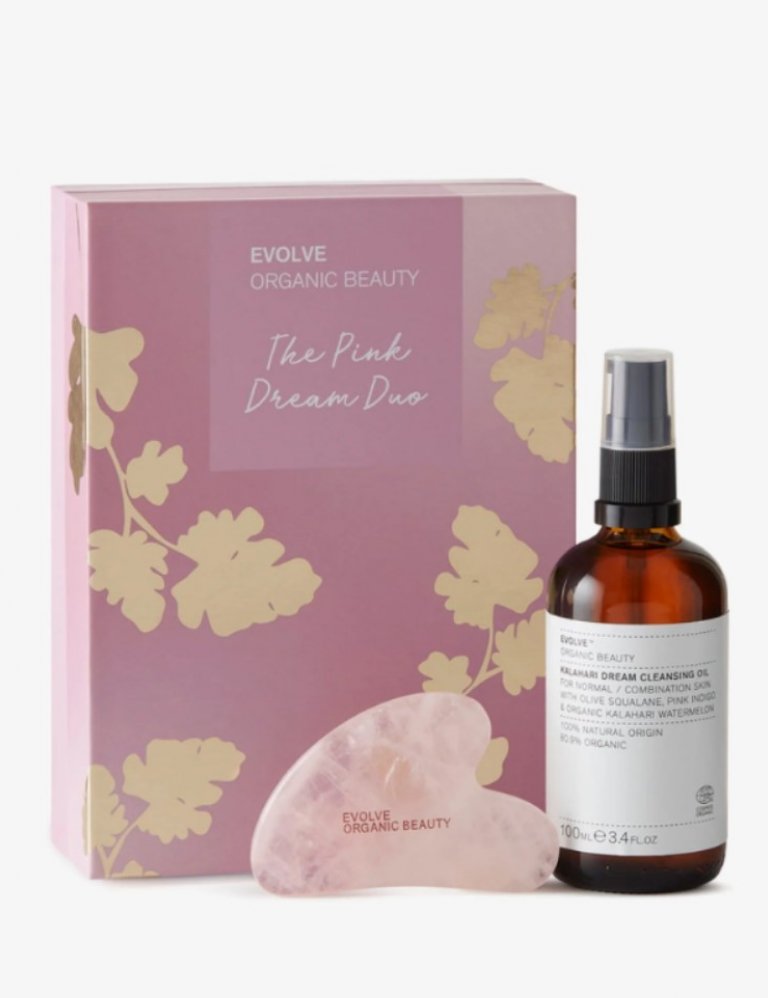 Hreinsiolía og Gua Sha-sett frá Evolve, Elira, 9.690 kr.